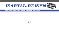 Desktop Screenshot of isartal-reisen.de